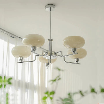 Bauhaus retro glass chandelier