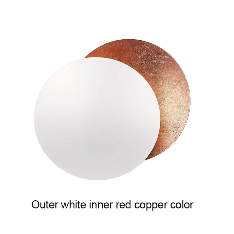 Modern Corridor Round Wall Lamp