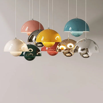 Danish Mushroom Hanging Lights Restaurant Kitchen Pendant Lamp