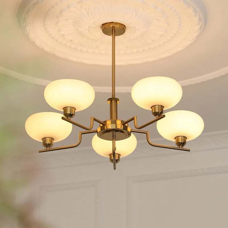 Vintage Bauhaus LED Chandeliers
