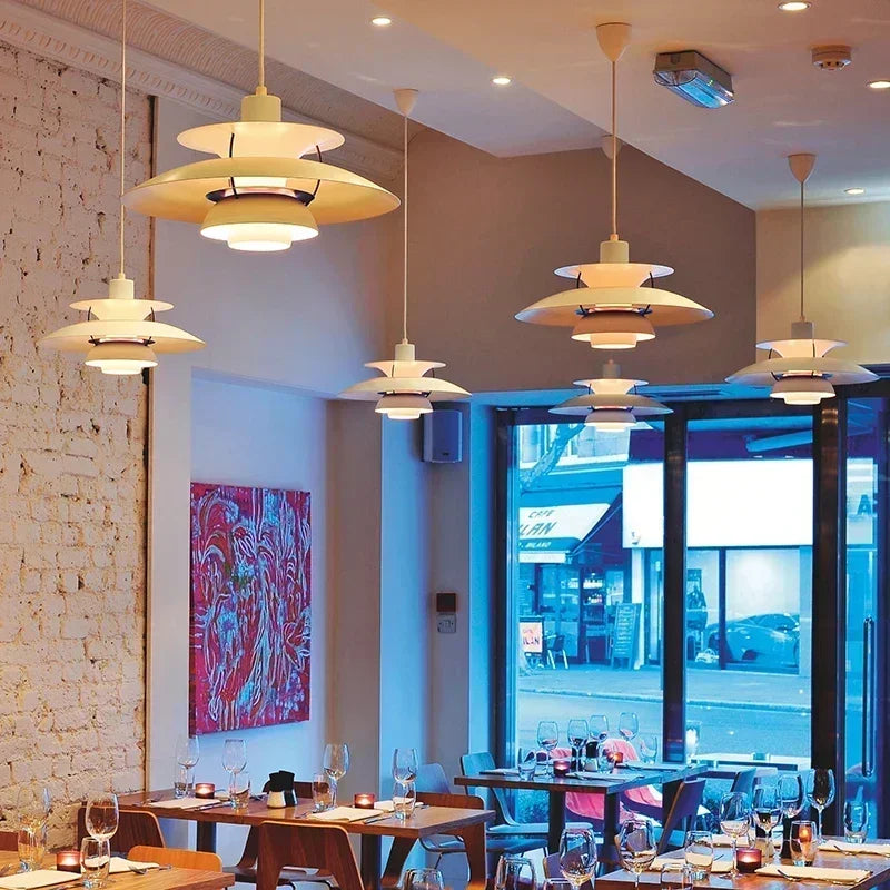 Danish Designer Umbrella Ceiling Chandelier