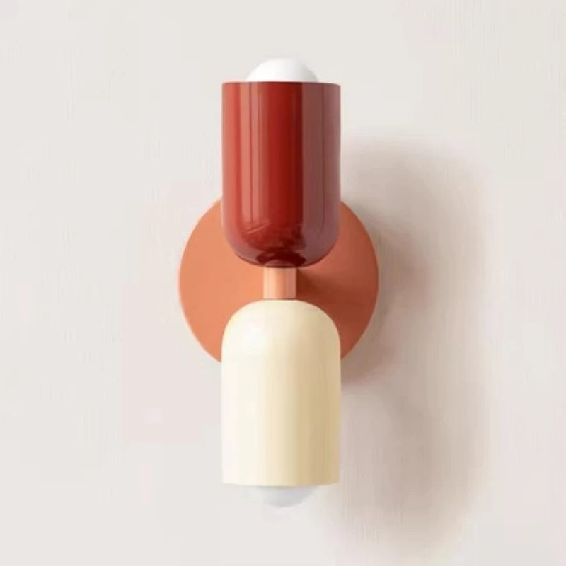 Nordic Wall Lamp LED Simple Macaron wall light