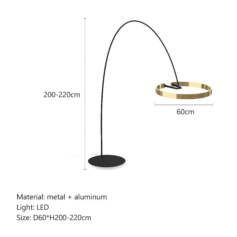 LED Floor Lamps Nordic Luxury